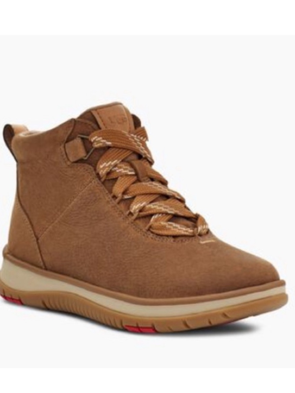 Ugg women’s lakeside brown ankle sneaker boots size 7
